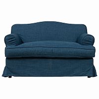 диван fernando маленький прямой синий в Нижневартовске