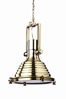 подвесной светильник в стиле лофт lamp maritime цвет латунь в Нижневартовске