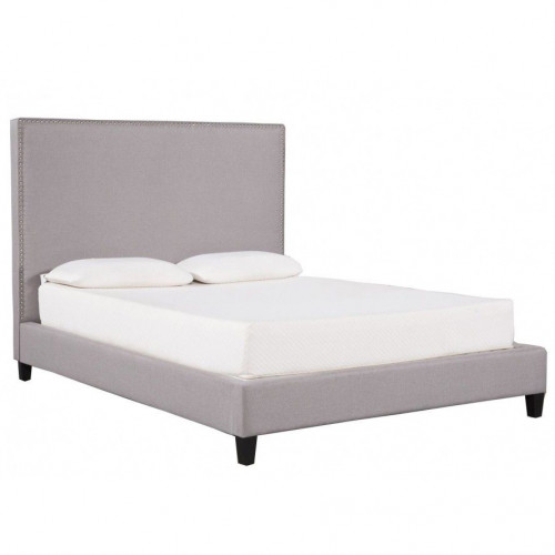 кровать двуспальная 160х200 серая parome в Нижневартовске