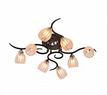 потолочная люстра idlamp raymond 213/8pf-blackchrome в Нижневартовске