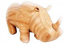 банкетка «пуф носорог» экокожа светло-коричневый в Нижневартовске