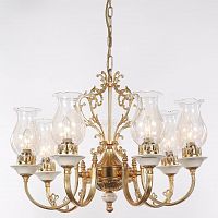 подвесная люстра lucia tucci vetralla 179.7 antique gold в Нижневартовске