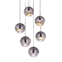 подвесной светильник globo 6u nickel от delight collection в Нижневартовске