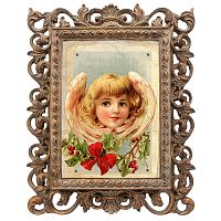 репродукция старинной рождественской гравюры angelina в Нижневартовске