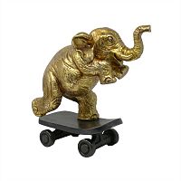 скульптура слон на скейте в Нижневартовске