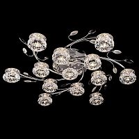 потолочная люстра eurosvet 4863/13 хром/синий+красный+фиолетовый в Нижневартовске