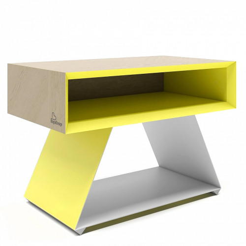 тумба под телевизор желтая shape в Нижневартовске