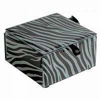 шкатулка зебра 12*12*7см в Нижневартовске