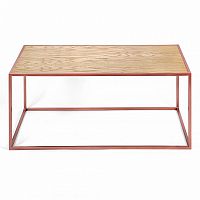 стол журнальный london copper светлый дуб в Нижневартовске