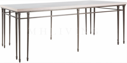 стол обеденный gotic dining серый в Нижневартовске