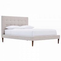 кровать большая 200х200 геометрия серая в Нижневартовске