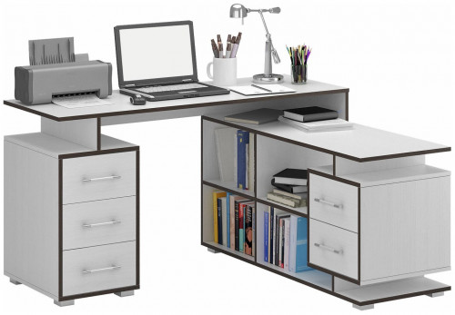 письменный стол угловой mfmaster краст-3 в Нижневартовске