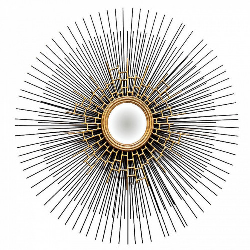 зеркало-солнце черное с золотом декоративное в Нижневартовске