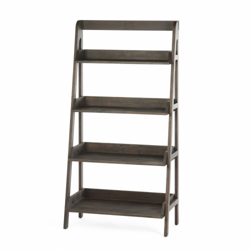 стеллаж rustic темно-коричневый в Нижневартовске