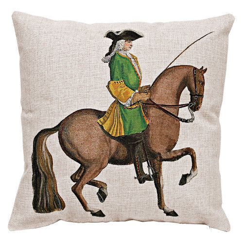 декоративная подушка «верховая езда, урок № 10» в Нижневартовске