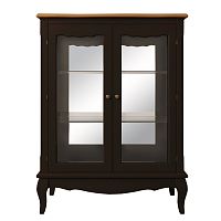 шкаф двустворчатый leontina black чёрный в Нижневартовске