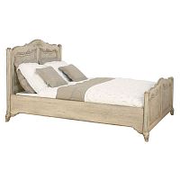 кровать полутораспальная 140х200 бежевая поместье в Нижневартовске