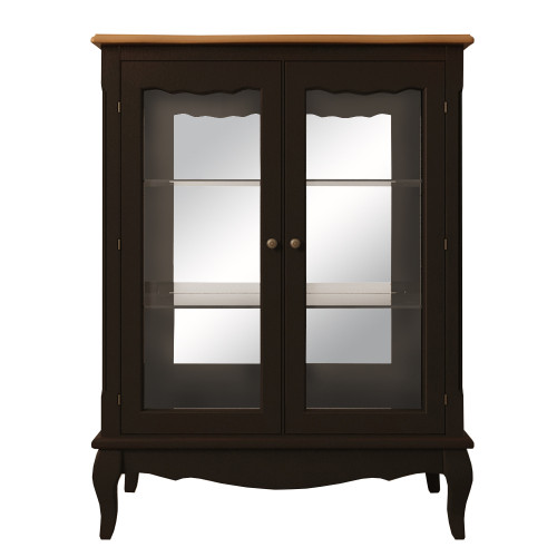 шкаф двустворчатый leontina black чёрный в Нижневартовске