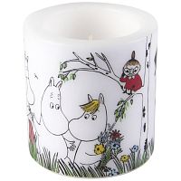 свеча большая moomin счастливое семейство, 8 см в Нижневартовске