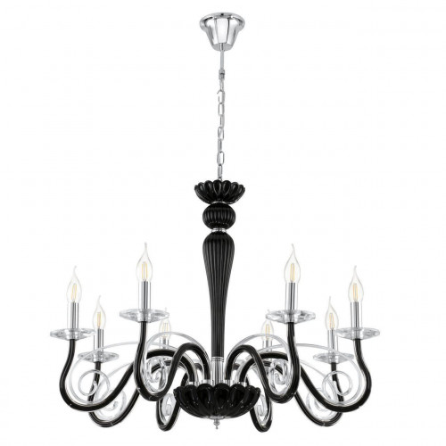 подвесная люстра eglo meduno 39127 черная в Нижневартовске