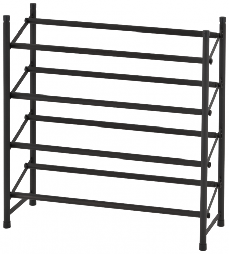 unistor avenue четырехярусная этажерка для обуви раздвижная, 4-х ярусная полка подставка для обуви напольная в Нижневартовске