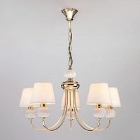 подвесная люстра eurosvet mella 60072/5 золото в Нижневартовске