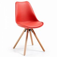 cтул lars красный пластик от la forma (ex julia grup) в Нижневартовске