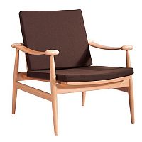 кресло dc853 от angel cerda коричневое в Нижневартовске