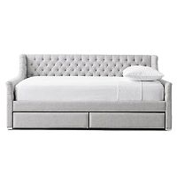 диван-кровать подростковый односпальный 90х200 серый klick в Нижневартовске