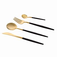 набор столовых приборов банкет чёрный в Нижневартовске