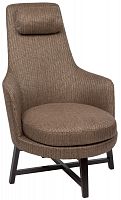 кресло home space brown коричневое в Нижневартовске