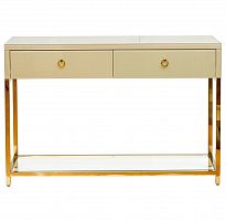 консоль placid бежевая, золото в Нижневартовске