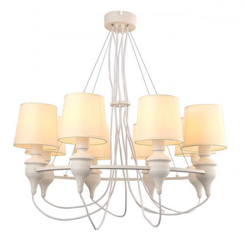 подвесная люстра arte lamp sergio a3326lm-8wh в Нижневартовске
