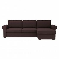 диван peterhof угловой коричневый в Нижневартовске