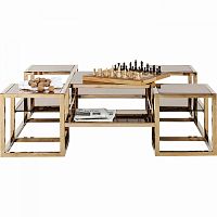 столик кофейный steps золотой в Нижневартовске