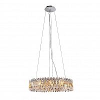 подвесная люстра crystal lux lirica sp10 d610 chrome в Нижневартовске