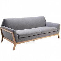 диван contemporaneo трехместный прямой серый от angel cerda в Нижневартовске