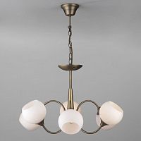 подвесная люстра eurosvet nola 60071/6 античная бронза в Нижневартовске