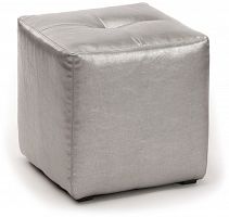 пуф шарм-дизайн комфорт серебро в Нижневартовске