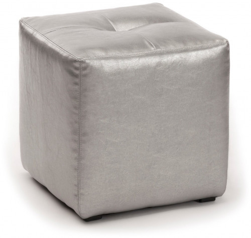 пуф шарм-дизайн комфорт серебро в Нижневартовске