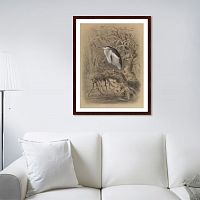 картина: птица у озера, 1890г в Нижневартовске