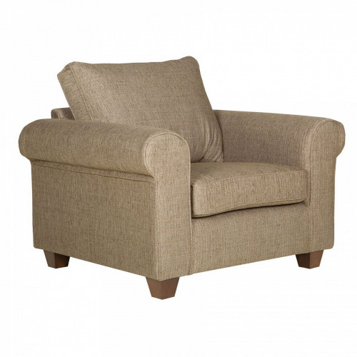 кресло romantic серо-коричневое в Нижневартовске