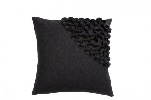 подушка с объемным узором alicia dark gray 3 в Нижневартовске