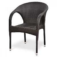 плетеное кресло серый мики brown в Нижневартовске