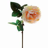 искусственный цветок роза нежно-жёлтая 85 см в Нижневартовске