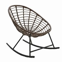 кресло-качалка коричневого цвета в Нижневартовске