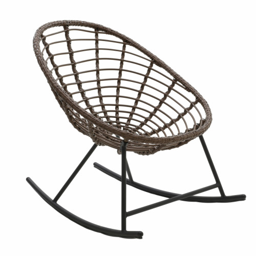 кресло-качалка коричневого цвета в Нижневартовске