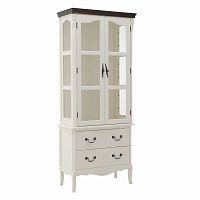 шкаф-витрина молочного цвета в Нижневартовске