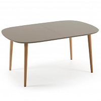 стол oakland коричневый прямоугольный от la forma (ex julia grup) в Нижневартовске