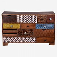 вазанта, комод с 12 ящиками светло-коричневый в Нижневартовске